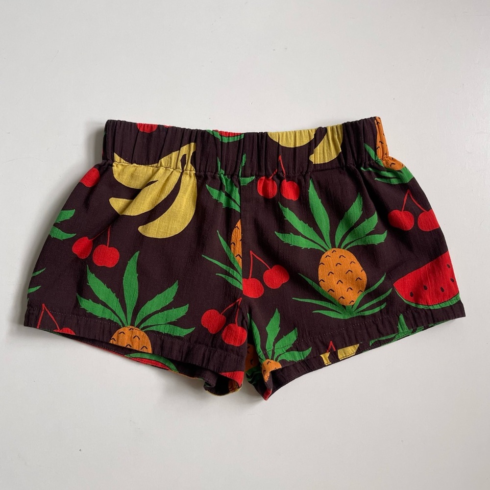 Mini Rodini Girl’s Fruit Print Shorts